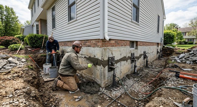 Basement Foundation Repair in Dupont, WA