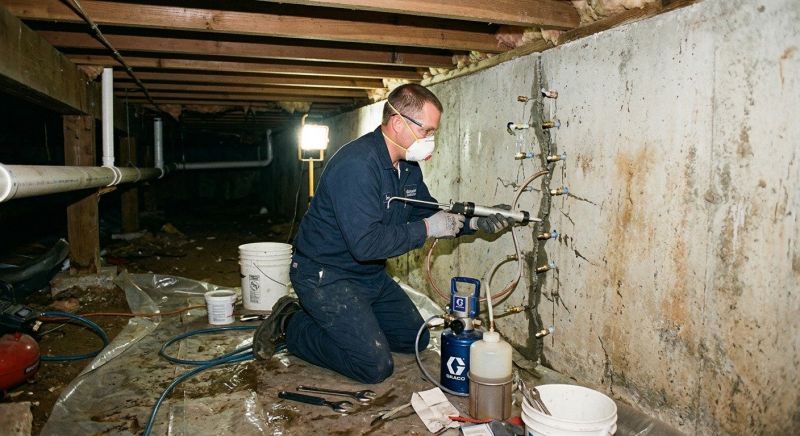 Basement Foundation Repair in Mason County, WA