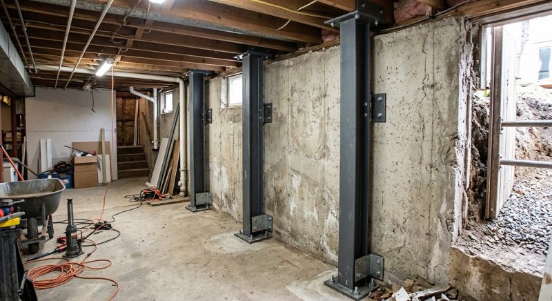 Basement Stabilization in Shelton, WA