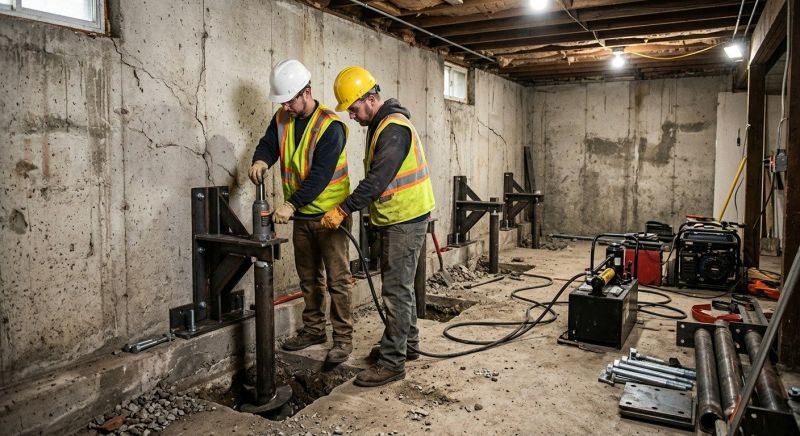 Basement Underpinning in Shelton, WA