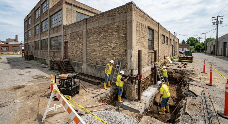 Building Foundation Repair in Belfair, WA