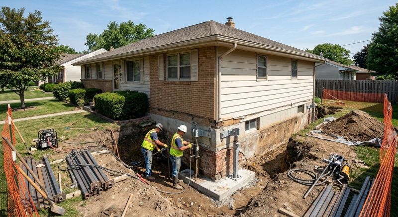 Building Foundation Repair in Fox Island, WA