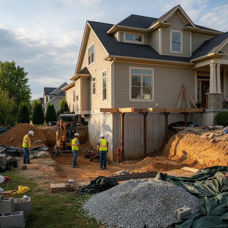 Building Foundation Repair in Gig Harbor, WA