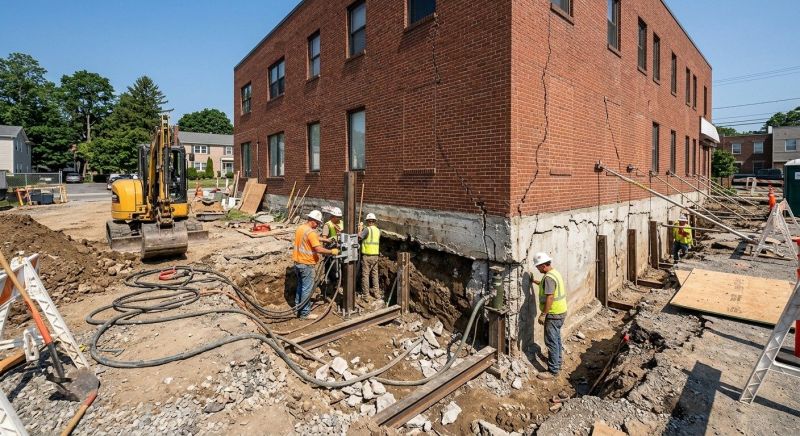Building Foundation Repair in Lacey, WA
