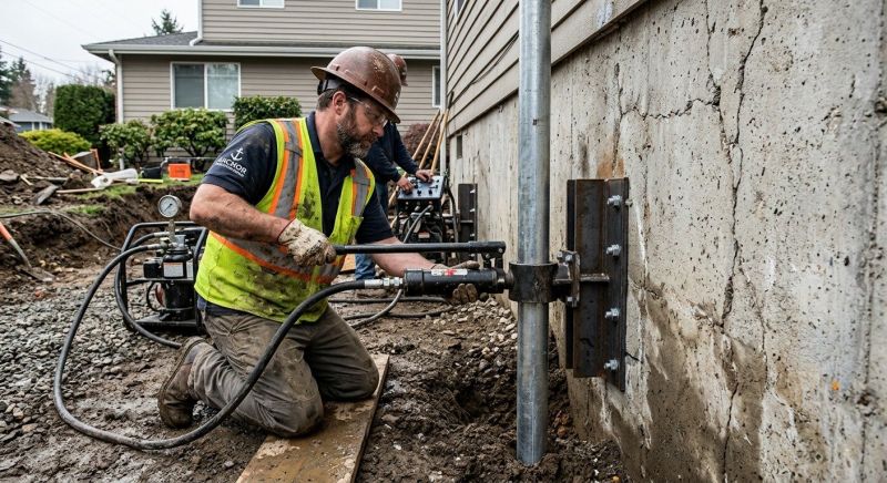 Concrete Foundation Leveling in Fox Island, WA