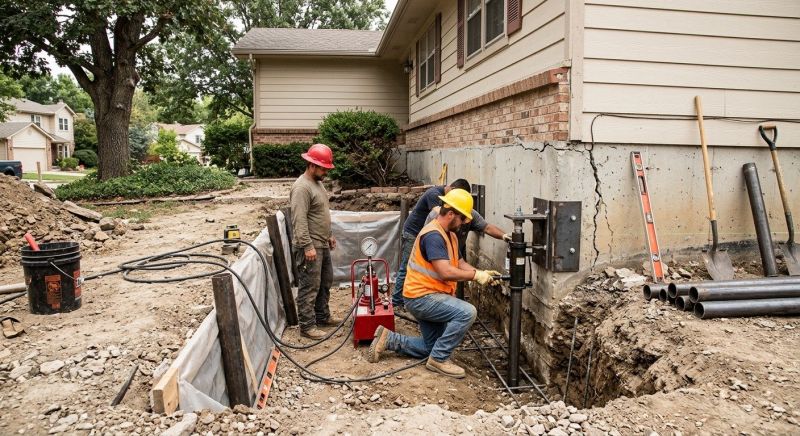 Concrete Foundation Repair in Fox Island, WA