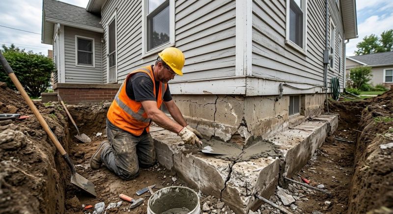 Concrete Foundation Repair in Steilacoom, WA