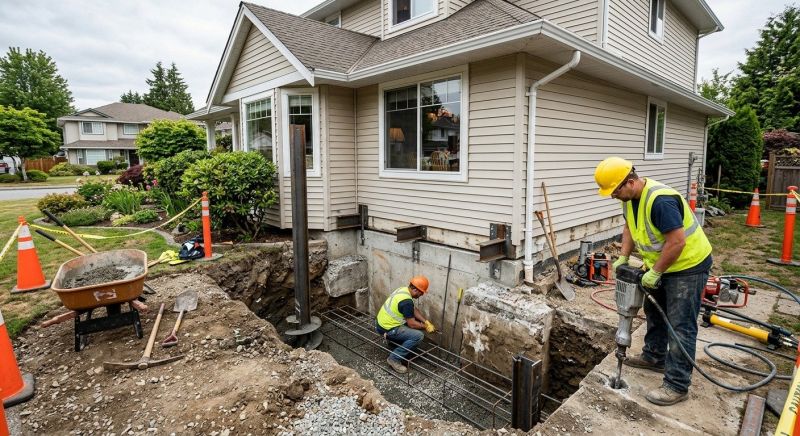 Concrete Foundation Repair in Union, WA