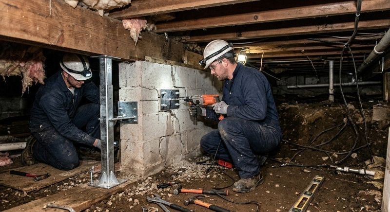 Crawlspace Foundation Repair in Belfair, WA