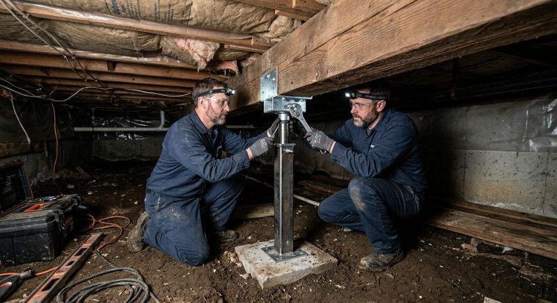 Crawlspace Foundation Repair in Fox Island, WA