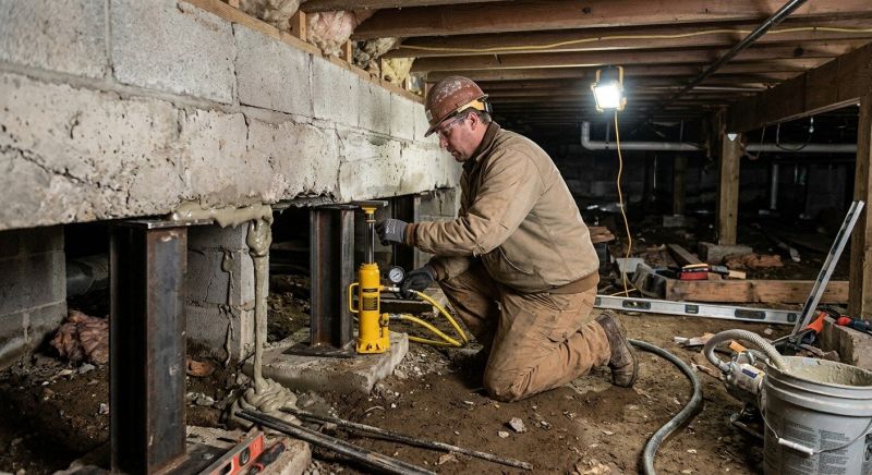Crawlspace Foundation Repair in Steilacoom, WA