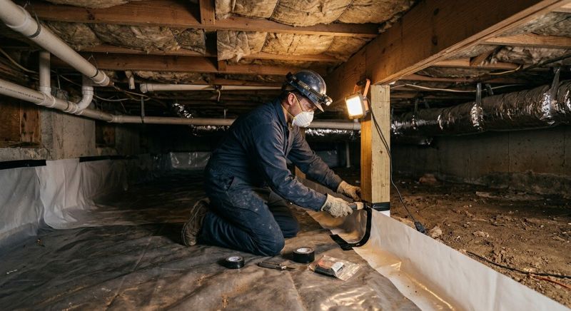 Crawlspace Repair in Shelton, WA