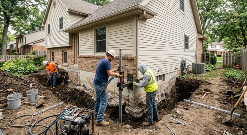 Exterior Foundation Repair in Shelton, WA