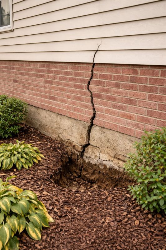 Foundation Crack Repair in Gig Harbor, WA