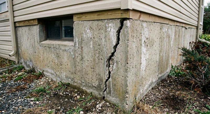 Foundation Crack Repair in Union, WA