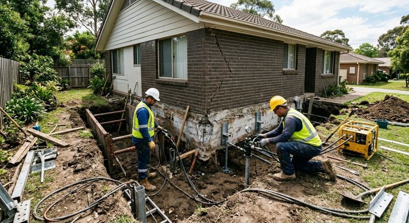Foundation Damage Repair in Steilacoom, WA