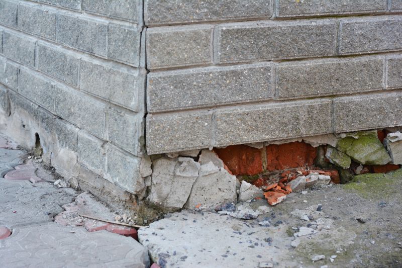 Foundation Damage Repair in Union, WA