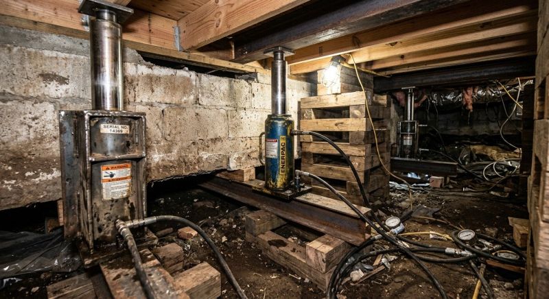 Foundation Jacking in Belfair, WA