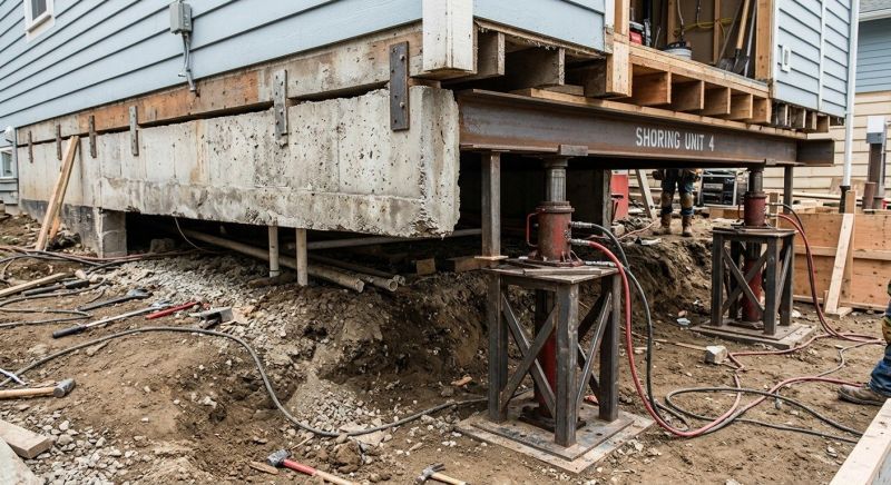 Foundation Jacking in Gig Harbor, WA