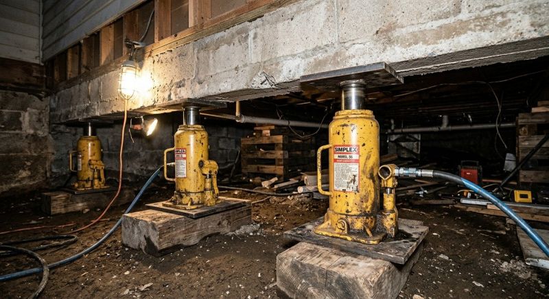 Foundation Jacking in Mason County, WA