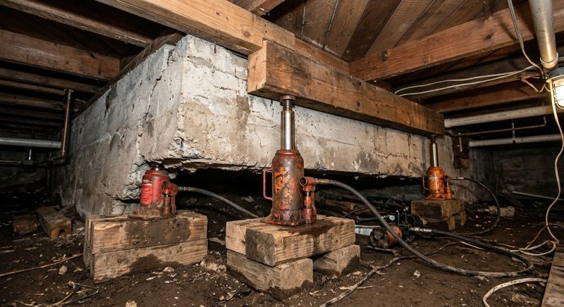 Foundation Jacking in Mason County, WA