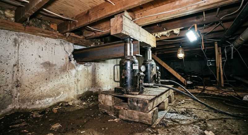 Foundation Jacking in Olympia, WA