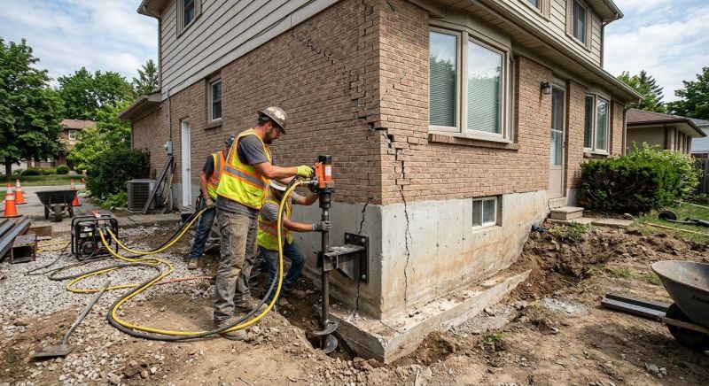 Foundation Lifting in Belfair, WA