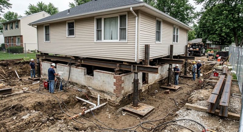 Foundation Lifting in Fox Island, WA