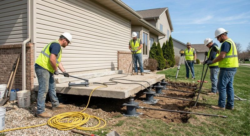 Foundation Lifting in Mason County, WA