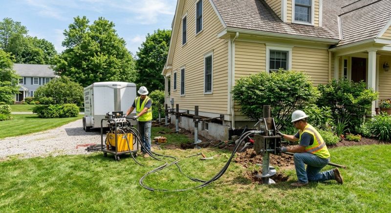 Foundation Lifting in Steilacoom, WA