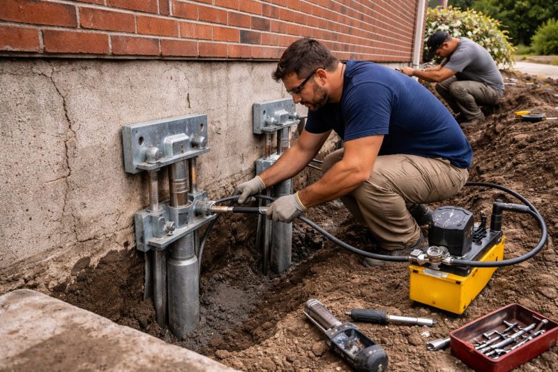 Foundation Pier Repair in Shelton, WA