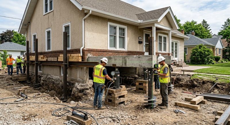 Foundation Releveling in Shelton, WA
