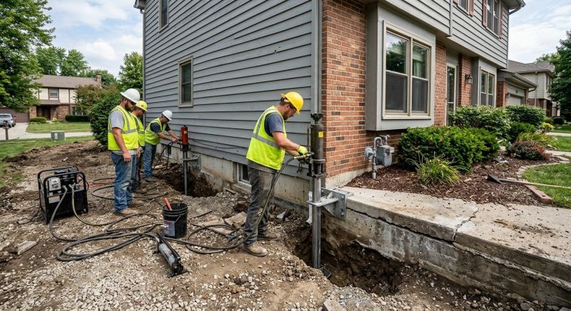 Foundation Stabilizing in Belfair, WA