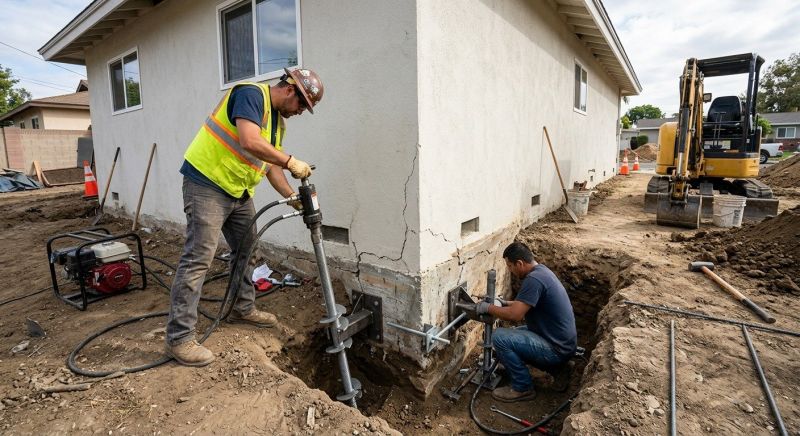 Foundation Stabilizing in Union, WA
