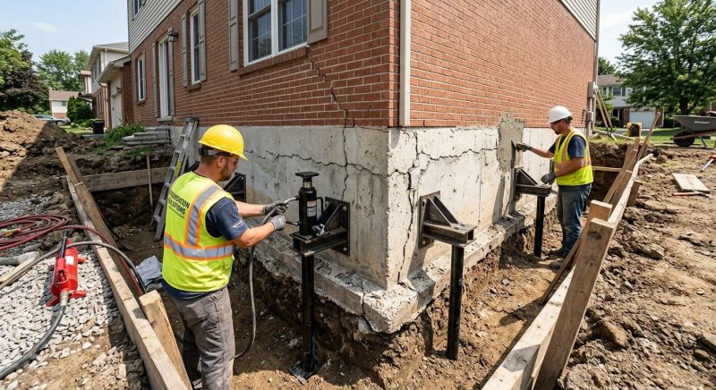 Foundation Structural Repair in Steilacoom, WA
