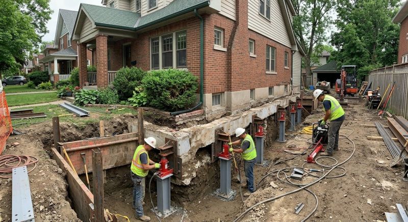 Foundation Underpinning in Shelton, WA