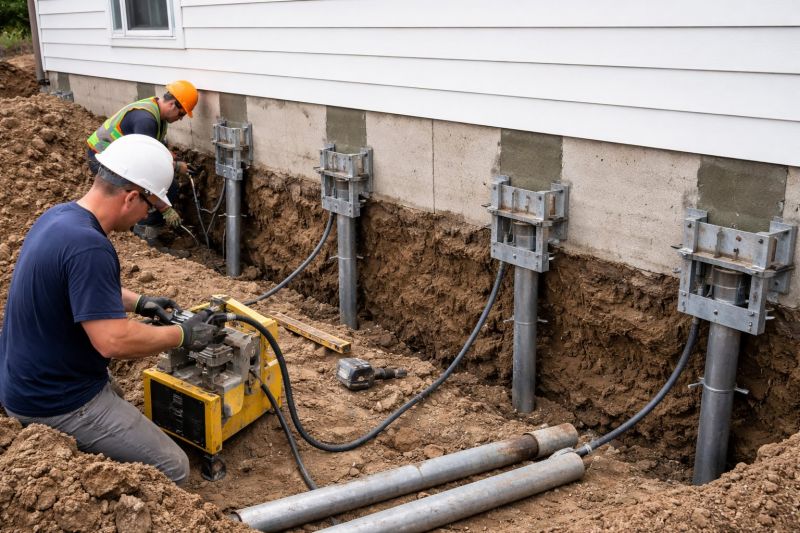 Helical Piers Installation in Shelton, WA