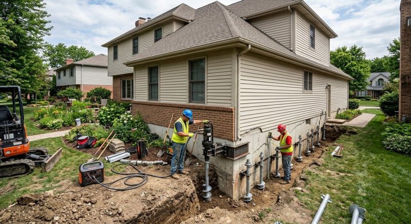Helical Pile Installation in Shelton, WA