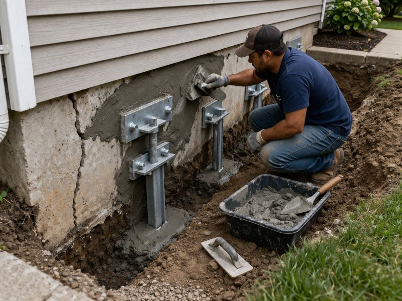 House Foundation Repair in Elma, WA