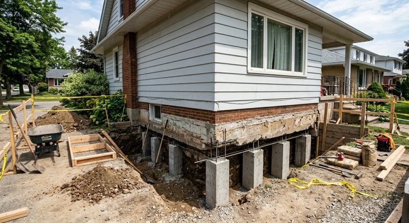 House Underpinning in Shelton, WA
