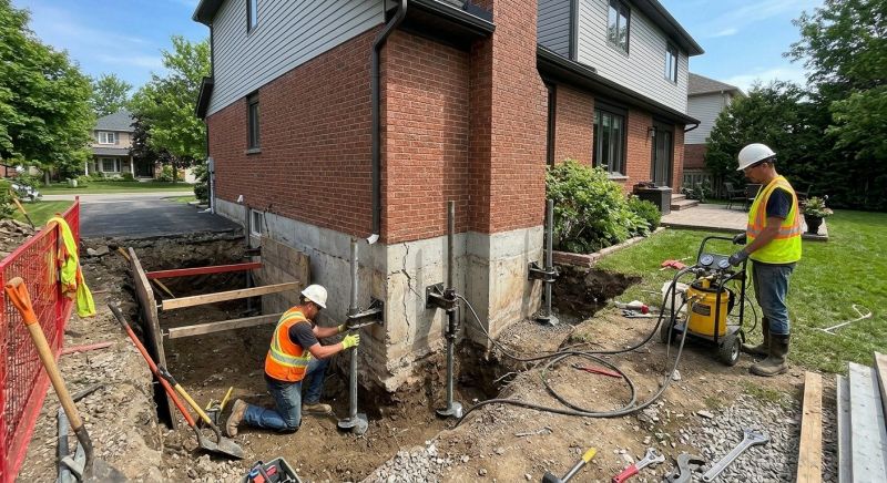 House Underpinning in Shelton, WA
