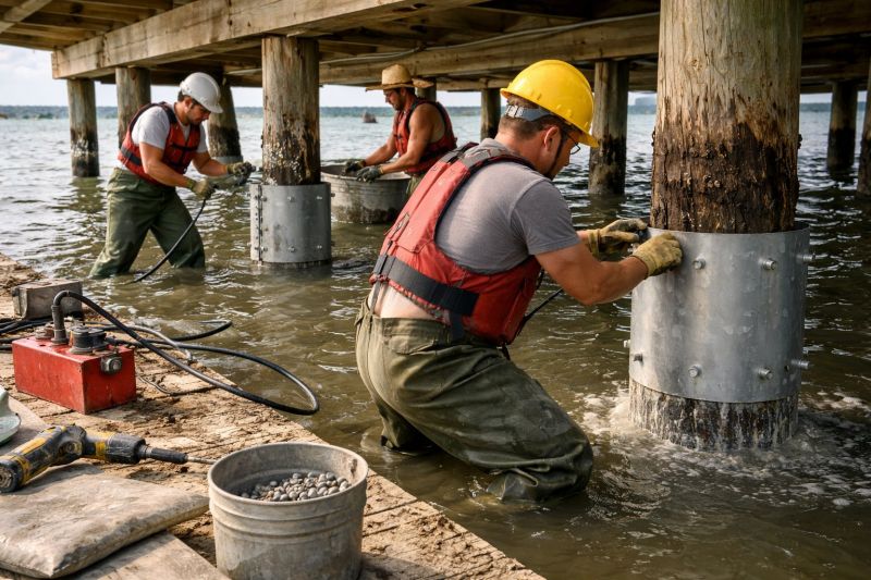 Piling Repair in Olympia, WA