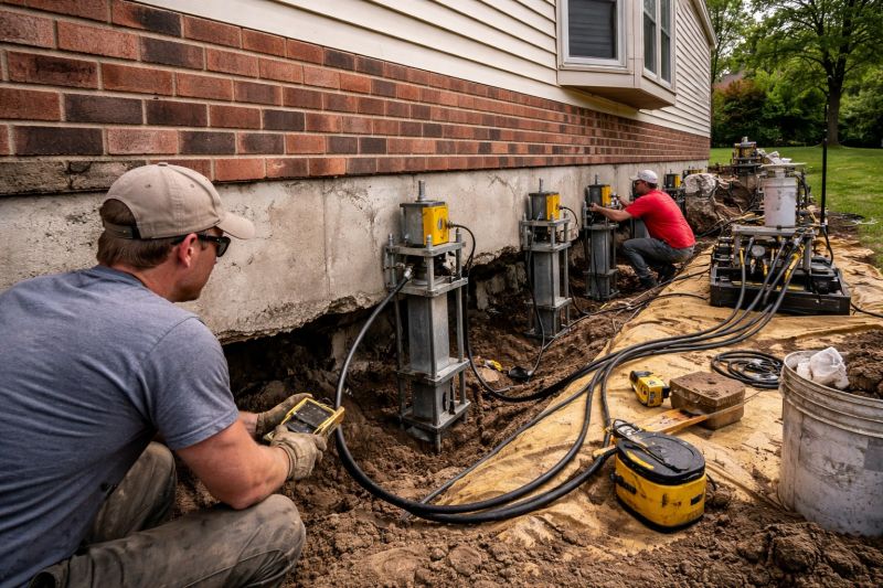 Settling Foundation Service in Lacey, WA