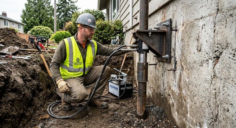 Settling Foundation Service in Union, WA
