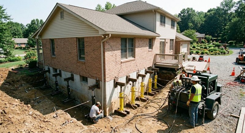 Sinking Foundation Lifting in Shelton, WA