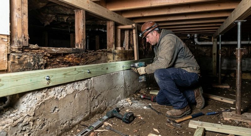 Sinking Foundation Repair in Hoodsport, WA