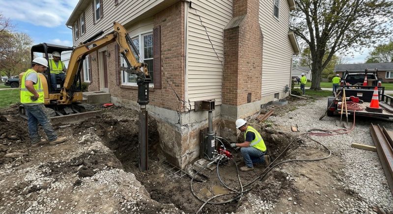 Sinking Foundation Repair in Lacey, WA