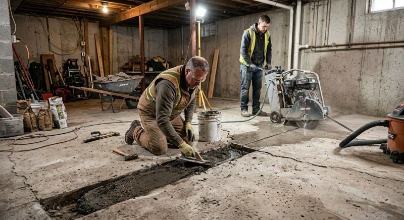 Slab Foundation Repair in Shelton, WA