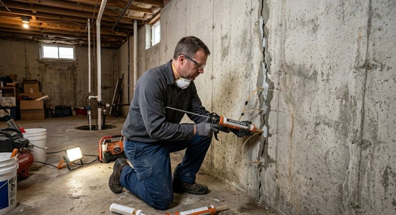 Structural Crack Repair in Shelton, WA