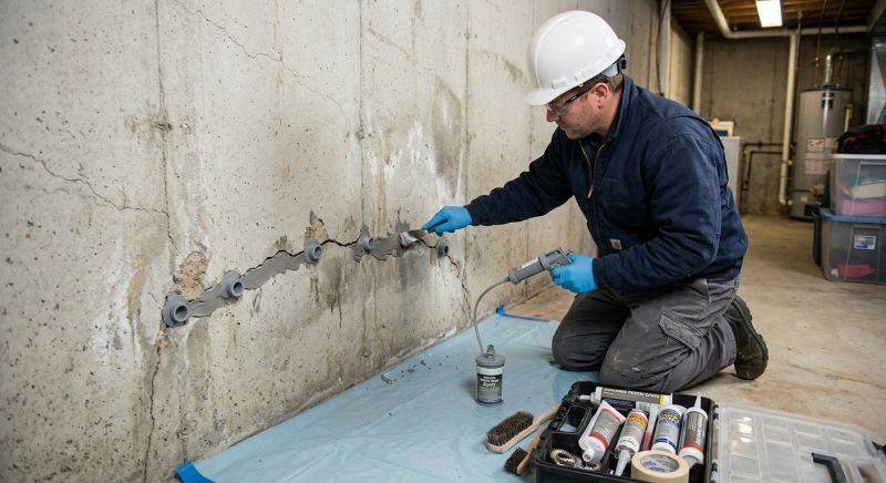 Structural Crack Repair in Shelton, WA